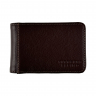 Гаманець-затиск для купюр чоловічий шкіряний Vittorio Safino K 32 коричневий