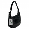 Сумка жіноча шкіряна лакована Bags4Life 55612 чорна