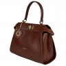 Сумка женская кожаная Karya 2571-615 коричневая