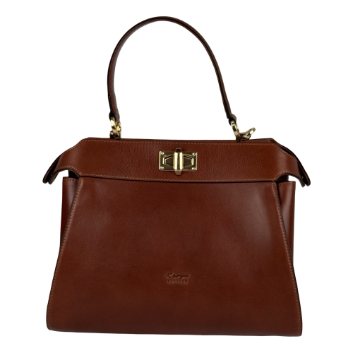 Сумка женская кожаная Karya 2571-615 коричневая