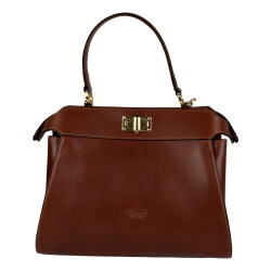 Сумка женская кожаная Karya 2571-615 коричневая