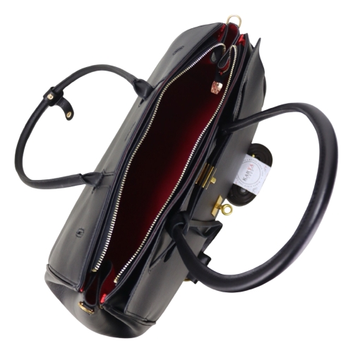 Сумка жіноча шкіряна Karya 2563-629 чорна