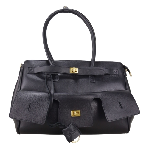 Сумка жіноча шкіряна Karya 2563-629 чорна