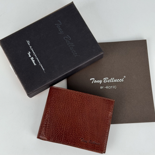 Гаманець чоловічий шкіряний Tony Bellucci T121-896 світло-коричневий
