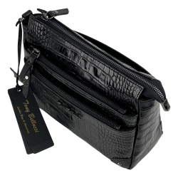 Сумка женская кожаная Tony Bellucci 0455-356 черная