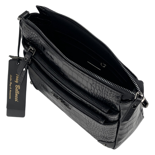 Сумка женская кожаная Tony Bellucci 0455-356 черная