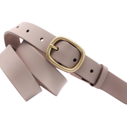 Ремінь жіночий шкіряний Кремінь 05.30.00.115 120 см бежевий