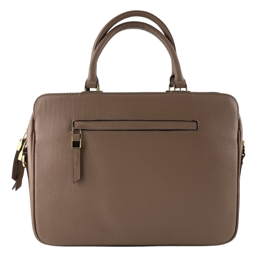 Сумка-портфель жіночий шкіряний Tony Bellucci 0525-205 пудра