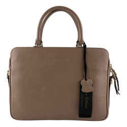 Сумка-портфель жіночий шкіряний Tony Bellucci 0525-205 пудра