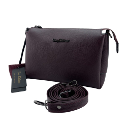 Сумка жіноча шкіряна Tony Bellucci 0707-1905 бордова