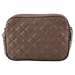 Сумка крос-боді жіноча шкіряна Enzo Nori EN1012-260 пудра