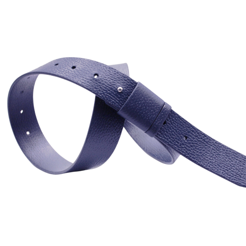 Ремінь жіночий шкіряний Кремінь 05.40.04.07 синій 105 см