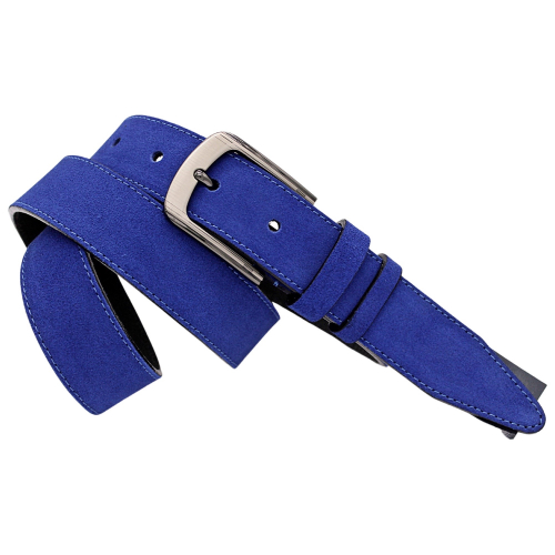 Ремень женский замшевый Кремень 01.35.10.21 электрик 110 см