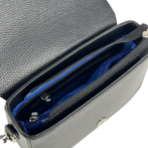 Сумка кросс-боди женская кожаная Karya 5068-45 черная