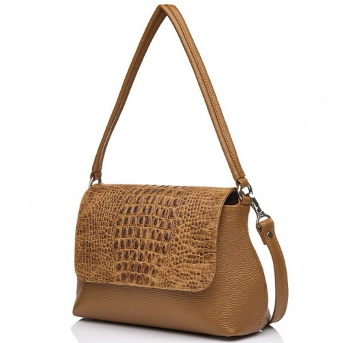 Сумка женская кожаная Vito Torelli 1047 4013/1214 рыжая