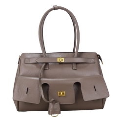 Сумка жіноча шкіряна Karya 2563-51 бежева