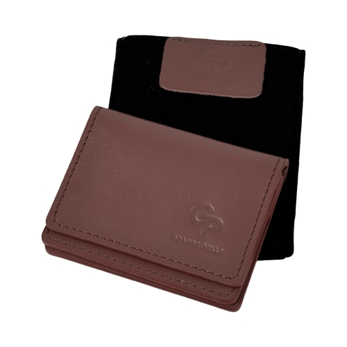 Обложка для документов кожаная Grande Pelle 221665 фрез (айди карта, права)