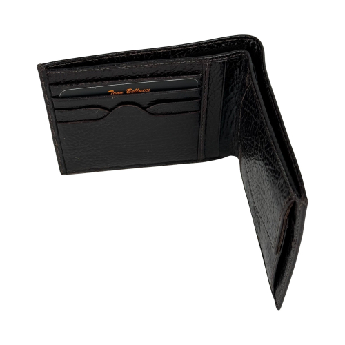 Кошелек мужской кожаный Tony Bellucci T121-886 темно-коричневый