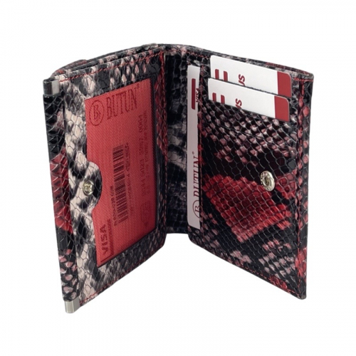 Кошелек женский кожаный Butun 590-038 006 винный