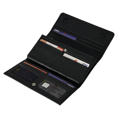 Кошелек женский кожаный Eminsa 2188 18-1 черный