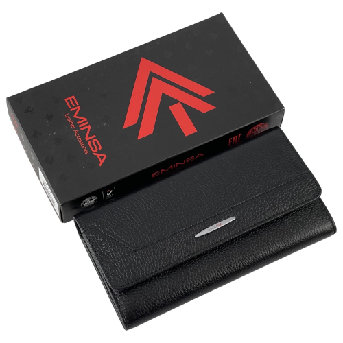 Кошелек женский кожаный Eminsa 2188 18-1 черный
