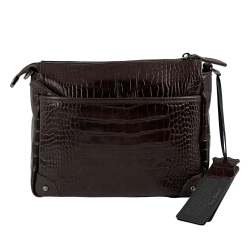 Сумка женская кожаная Tony Bellucci 0455-355 темно-коричневая