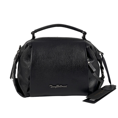 Сумка женская кожаная Tony Bellucci 0308-281 черная