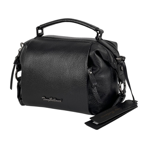 Сумка женская кожаная Tony Bellucci 0308-281 черная