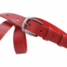 Ремінь жіночий шкіряний Кремінь 05.25.00.71 червоний 105 см