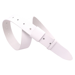 Ремінь жіночий шкіряний Кремінь 05.40.04.08 білий 115 см