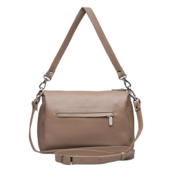 Сумка женская кожаная Vito Torelli 1065 4097/1075 бежевая с питоном