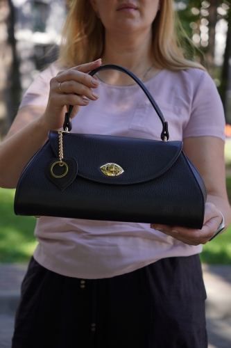 Сумка женская кожаная Karya 2572-45 черная