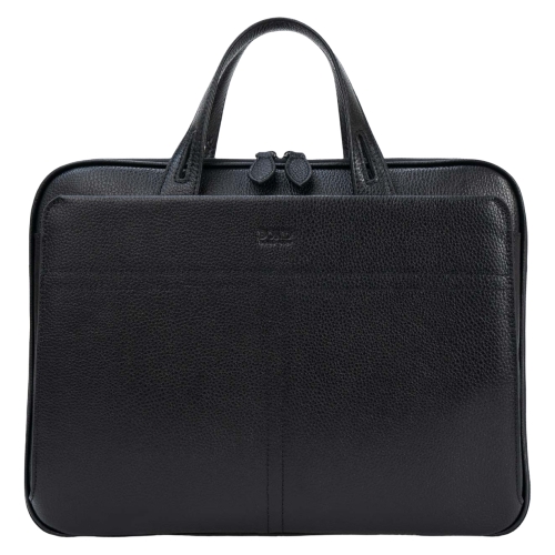 Сумка-портфель чоловічий шкіряний для документів Bond Non 1187-281 чорний
