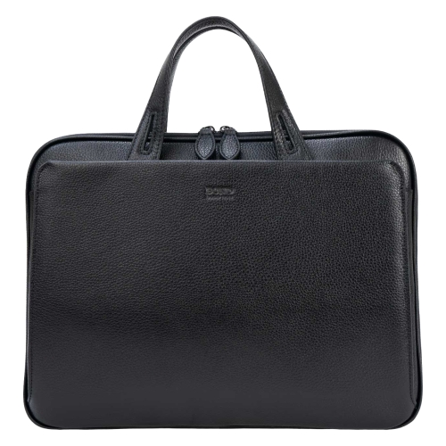 Сумка-портфель чоловічий шкіряний для документів Bond Non 1187-281 чорний