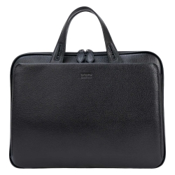 Сумка-портфель чоловічий шкіряний для документів Bond Non 1187-281 чорний