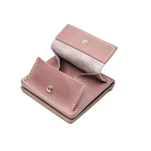 Кошелек женский кожаный Grande Pelle 537665 фрез (кожа глянцевая)