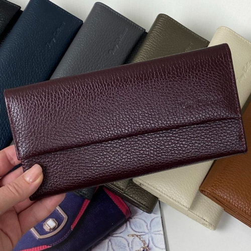 Кошелек женский кожаный Tony Bellucci 859-1905 бордовый