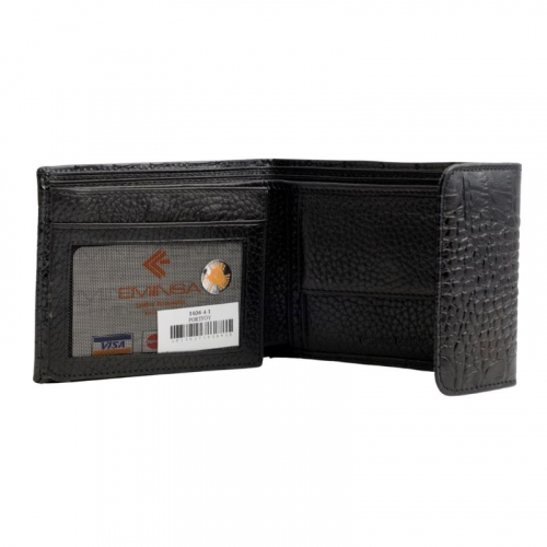 Кошелек женский кожаный Eminsa 1036 4-1 черный