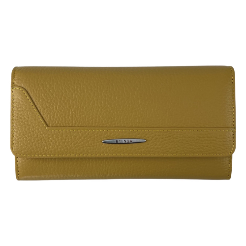 Гаманець жіночий шкіряний Eminsa 2188 18-13 жовтий