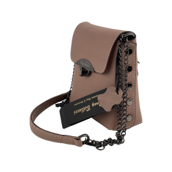 Сумка женская кожаная Tony Bellucci 0353-205 пудровая