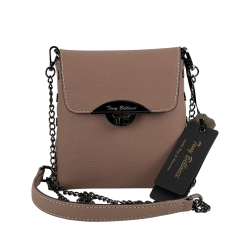 Сумка женская кожаная Tony Bellucci 0353-205 пудровая