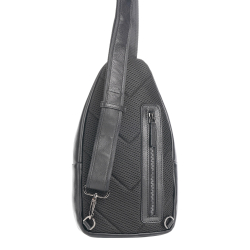 Сумка чоловіча шкіряна через плече Tony Bellucci T5220-1 чорна