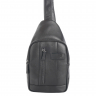Сумка чоловіча шкіряна через плече Tony Bellucci T5220-1 чорна