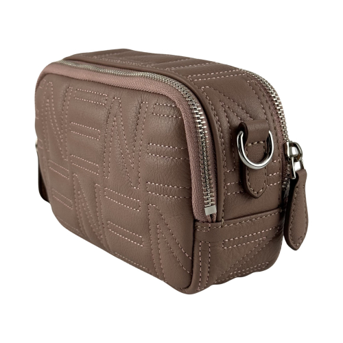 Сумка кросс-боди женская кожаная Enzo Nori EN1019-260 пудровая