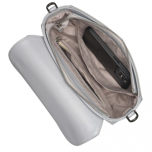 Сумка женская кожаная Vito Torelli 1062 2062/4083/1723 серая