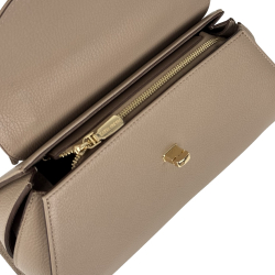 Сумка женская кожаная Karya 2572-50 бежевая