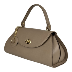 Сумка женская кожаная Karya 2572-50 бежевая