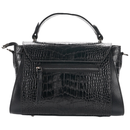 Сумка жіноча шкіряна Tony Bellucci 0551-356 чорна