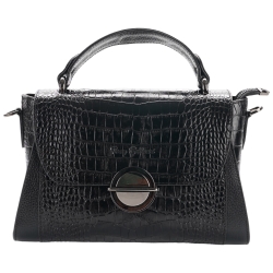 Сумка жіноча шкіряна Tony Bellucci 0551-356 чорна