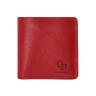 Кошелек женский кожаный Grande Pelle 537660 красный (кожа глянцевая)